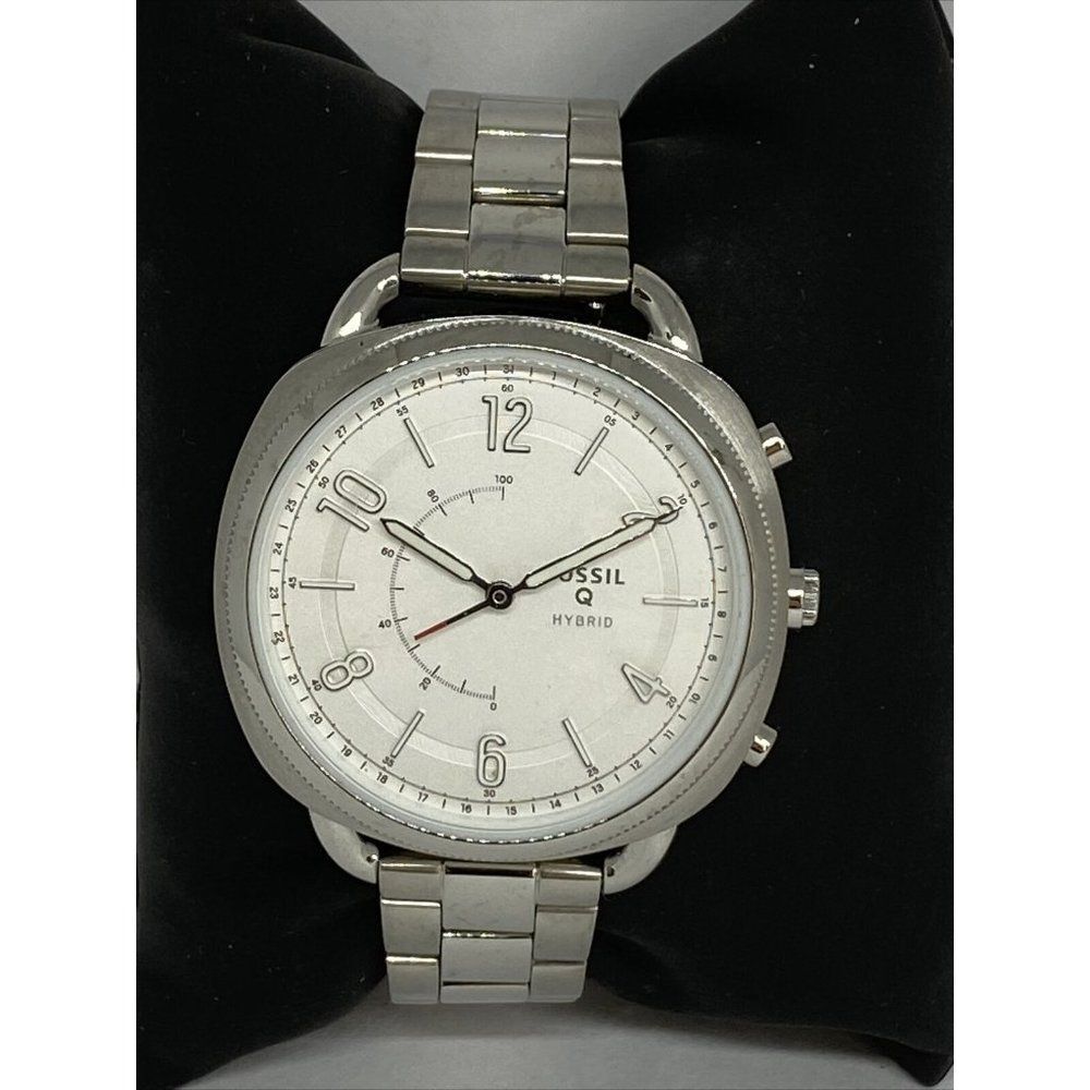 Fossil FTW1202 Womens Stainless Steel Analog Silve